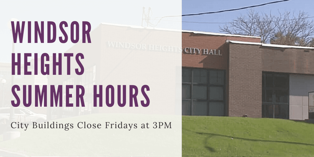 2020 Summer Hours