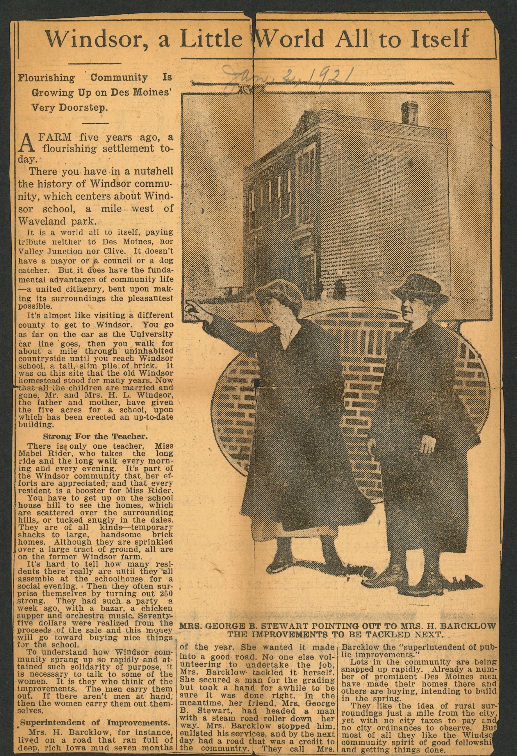 1921 Article Image
